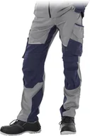 Odzież robocza - SPODNIE OCHRONNE DO PASA LHOLLMAN LH-POND-T; SZARO-GRANATOWY - miniaturka - grafika 1