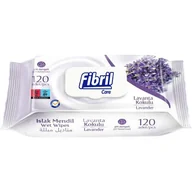 Chusteczki nawilżane - FIBRIL chusteczki nawilżane lawenda 120 szt do pielęgnacji skóry ciała - miniaturka - grafika 1