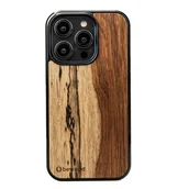 Etui i futerały do telefonów - Drewniane Etui Bewood iPhone 14 Pro MANGO - miniaturka - grafika 1