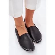 Baleriny - Skórzane Baleriny Maciejka T3512-71 Czarne - miniaturka - grafika 1