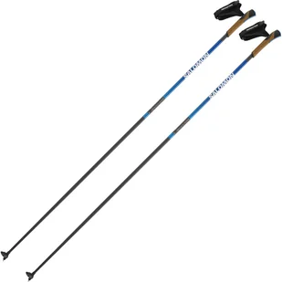 Salomon S/MAX Carbon Click, kije do narciarstwa biegowego, niebieskie - Kijki narciarskie - miniaturka - grafika 1