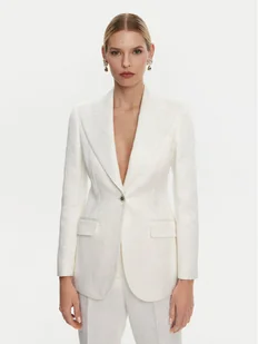 Dolce&Gabbana Marynarka F29UCT FJTBV Biały Regular Fit - Marynarki i żakiety damskie - miniaturka - grafika 1