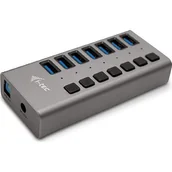 Huby USB - i-Tec Hub USB 3.0 z ładowaniem, 7 portów, 36W - miniaturka - grafika 1