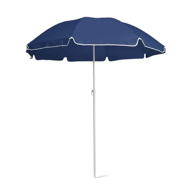Parasol ogrodowy plażowy składany granat UV lekki 140cm Z POKROWCEM zgrabny