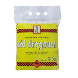 Kłodawska Sól Do Rozmrażania Śniegu 5 Kg - Chemia warsztatowa - miniaturka - grafika 1