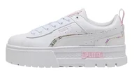 Sneakersy damskie - Buty damskie Puma Mayze UT Anidescent r.38 Białe Sneakersy Na Platformie - miniaturka - grafika 1