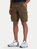 Spodenki męskie - Napapijri Szorty materiałowe Noto 2.0 NP0A4HOQ Zielony Regular Fit - miniaturka - grafika 1