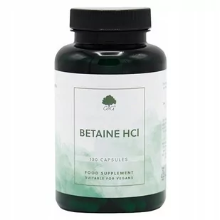 G&G, Betaine HCL Betaina, 120 kaps. - Witaminy i minerały - miniaturka - grafika 1
