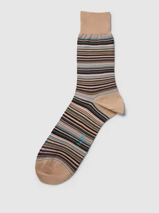 Skarpety ze wzorem w paski model ‘MICROBLOCK SOCK’ - Skarpetki męskie - miniaturka - grafika 1