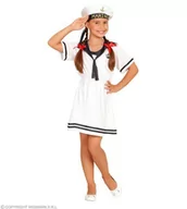 Stroje karnawałowe - Widmann marynarz-dziewcząt  kostium dziecięcy, 116, biały 03095 - miniaturka - grafika 1