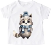 Koszulki dla dziewczynek - Koszulka dla dziecka zwierzak4 - miniaturka - grafika 1