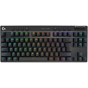 Klawiatura Logitech Gaming G PRO X TKL Lightspeed, US (920-012136) Czarna - Klawiatury - miniaturka - grafika 1