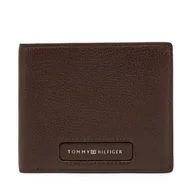 Portfele - Duży Portfel Męski Tommy Hilfiger Th Monogram Cc And Coin AM0AM13252 Brązowy - miniaturka - grafika 1