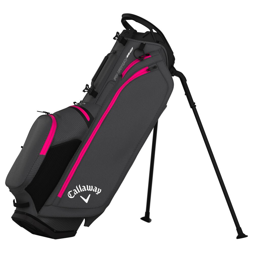 Torba golfowa stand bag Callaway Fairway C HD Charcoal/Pink