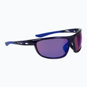 Okulary przeciwsłoneczne - Okulary przeciwsłoneczne Nike Windtrack Run E midnight navy/ road tint/ blue mirror WYSYŁKA W 24H 30 DNI NA ZWROT - miniaturka - grafika 1