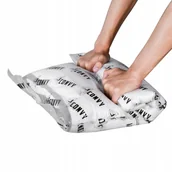 Pokrowce na ubrania - Worek próżniowy 40x60 do ubrań odzieży walizki rolowany zwijany podróżny - miniaturka - grafika 1