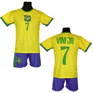 Piłka nożna - VINI JR koszulka + spodenki BRAZYLIA dla dzieci - miniaturka - grafika 1