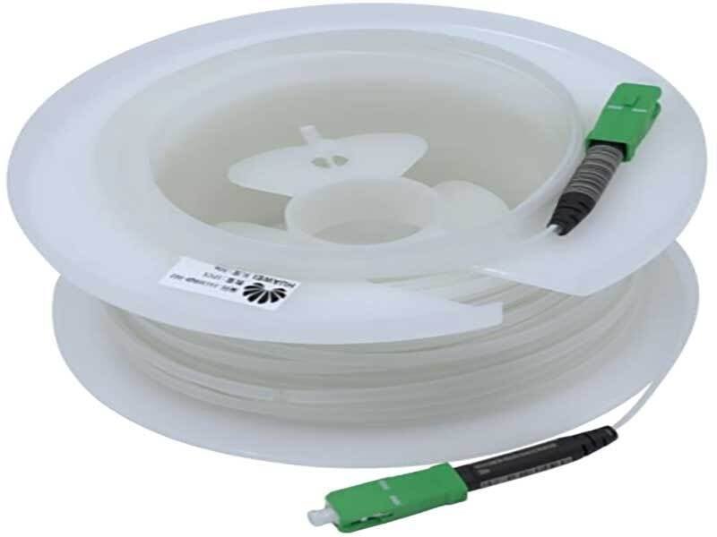 HUAWEI Patch Cord LC/APC LC/APC single mode 10m G.657B3 0,25mm GJxFN 3.0x1,2mm transparent with pressure-sensitive adhesive 14130DQG