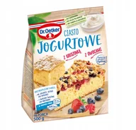 Dodatki do ciast w proszku - DR.O.CIASTO JOGURTOWE 500G - miniaturka - grafika 1