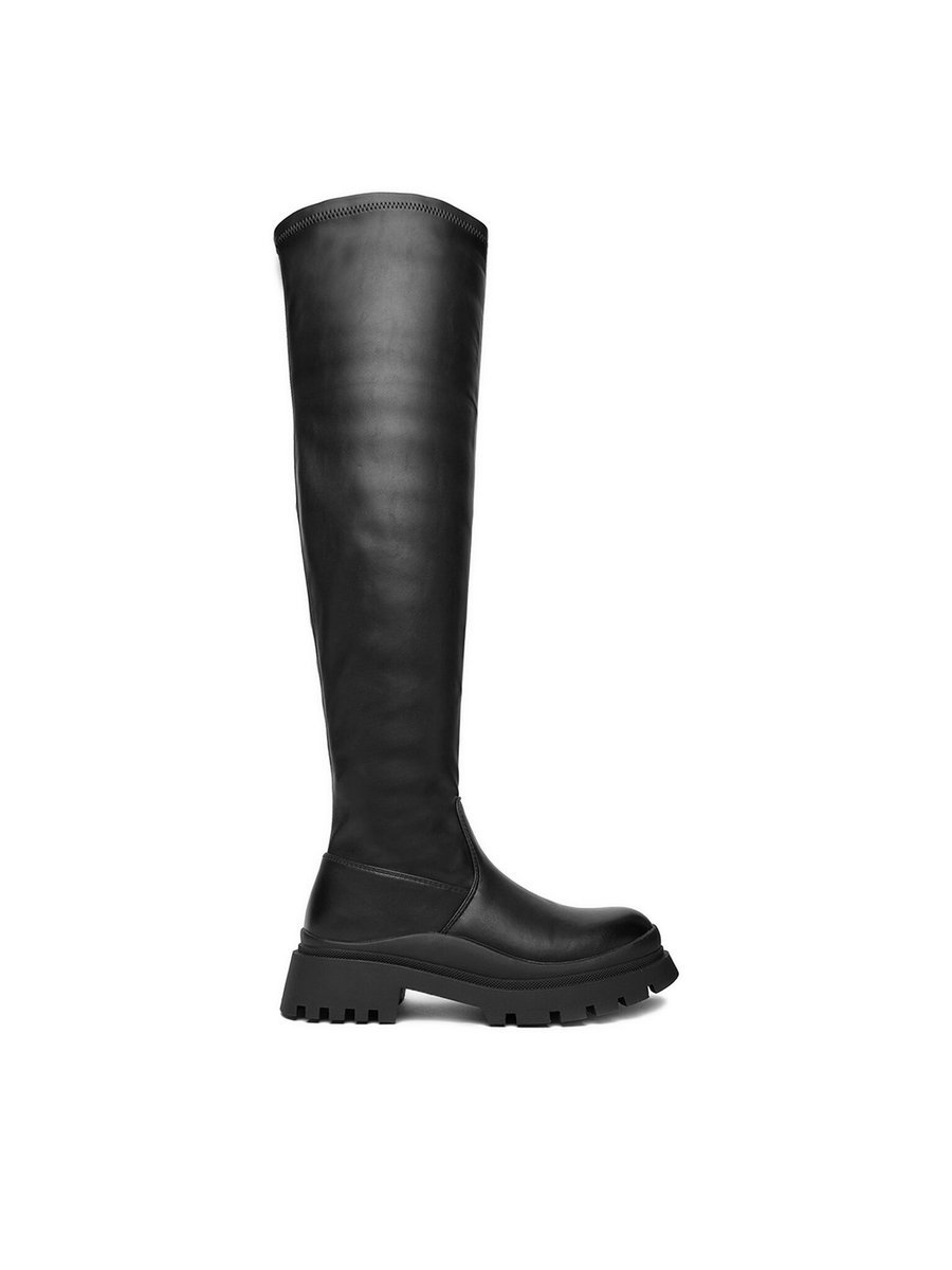 Deezee Muszkieterki Damskie Czarny 5650-1