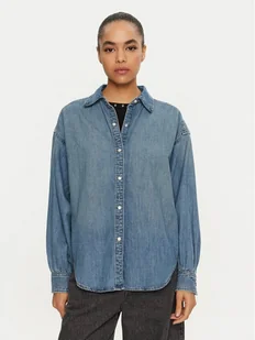 Wrangler Koszula jeansowa Cool Girl 112356474 Niebieski Regular Fit - Koszule damskie - miniaturka - grafika 1