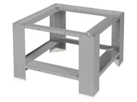 Akcesoria i części do pralek i suszarek - Wenko Uniwersalny podest bez szuflady (Srebrny) - miniaturka - grafika 1