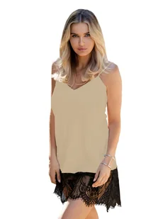 HALKA CHANELLE (kolor granat, rozmiar L) - Piżamy damskie - miniaturka - grafika 7