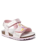 Buty dla dziewczynek - Geox Sandały B S.Chalki G. C B152RC 000NF C8010 M Różowy - miniaturka - grafika 1