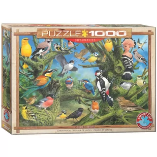 Eurographics Garden Birds 1000pc Puzzle (Other) - Puzzle - miniaturka - grafika 2