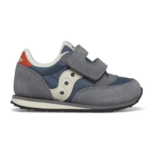 Saucony Originals Baby Jazz HL, Buty dziecięce Unisex, Szary niebieski pomarańczowy, 23 EU - Buty dla dziewczynek - miniaturka - grafika 1