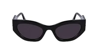 Okulary przeciwsłoneczne - KARL LAGERFELD Damskie okulary przeciwsłoneczne KL6122S, ciemnoszare, jeden rozmiar, ciemnoszary, Rozmiar uniwersalny - miniaturka - grafika 1
