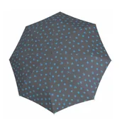 Parasole - Parasol damski Derby Magic Candy automatyczny składany wzór niebieski - miniaturka - grafika 1