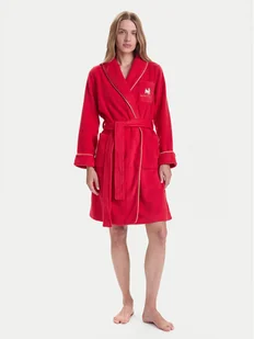 LAUREN RALPH LAUREN Szlafrok ILN42471 Czerwony - Szlafroki damskie - miniaturka - grafika 1
