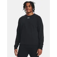 Bluzy męskie - Bluza fitness męska UNDER ARMOUR Rival Fleece Crew - miniaturka - grafika 1