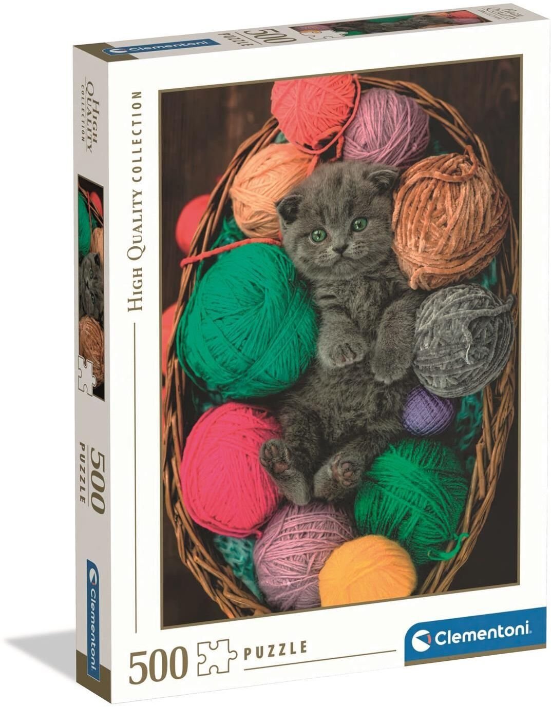 CLE puzzle 500 HQ Fluffy Kitten 35612