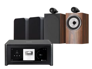 NAD M10 v2 (czarny) + 705 S3 (mokka) + PULSE FLEX 2i (czarny) - Zestawy stereo - miniaturka - grafika 1