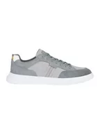 Trampki męskie - Geox Sneakersy "Merediano" w kolorze szarym - miniaturka - grafika 1