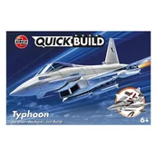 Modele do sklejania - AirFix Eurofighter Typhoon (seria Quick Build) J6002 - miniaturka - grafika 1