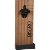 Dekoracje domu - Ścienny otwieracz do butelek Bistro, 12 x 30 x 4,5 cm - miniaturka - grafika 1