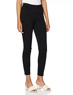 Spodnie damskie - Vero Moda Jeansy damskie skinny, Czarny, M - grafika 1