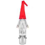 Domowy wyrób alkoholu - Świąteczny Pokrowiec Na Butelkę Krasnal, Skrzat - miniaturka - grafika 1