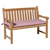 Poduszki ogrodowe - MADISON Madison Poduszka na ławkę Panama, 120x48 cm, jasnoróżowa BAN6B242 - miniaturka - grafika 1