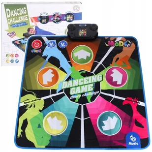 Mata do tańczenia muzyczne wyzwanie gra zręcznościowa taneczna - Zabawki interaktywne dla dzieci - miniaturka - grafika 1
