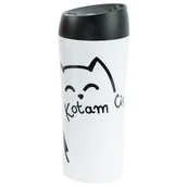 Kubki termiczne - Ambition Love 62282 Kotam Cię kubek termiczny 400 ml Enova37567 - miniaturka - grafika 1