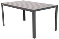Stoły ogrodowe - Stół ogrodowy aluminiowy Ibiza 150 cm Grey / Taupe - miniaturka - grafika 1
