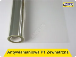 Folia antywłamaniowa okienna ochronna zewnętrzna klasy P1 - Akcesoria do okien - miniaturka - grafika 1