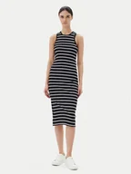 Sukienki - ONLY Sukienka codzienna Belfast 15323632 Czarny Regular Fit - miniaturka - grafika 1