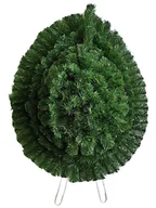 Sztuczne kwiaty - PODKŁAD SZTUCZNY POD WIENIEC POGRZEBOWY 108x80 - miniaturka - grafika 1