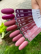 Lakiery hybrydowe - Lakier hybrydowy F.O.X gel-polish gold Spectrum 086, 7 ml - miniaturka - grafika 1