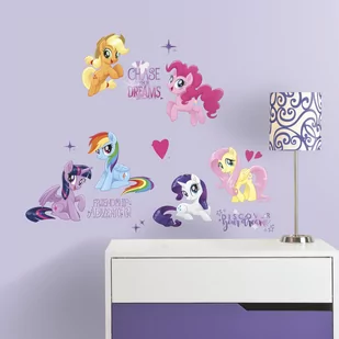 Naklejka Dekoracyjna Kucyki My Little Pony Rmk3551Scs - Naklejki na ścianę - miniaturka - grafika 1